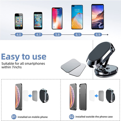 Car Dashboard Mount Magnetic Mini For Mobile Phone